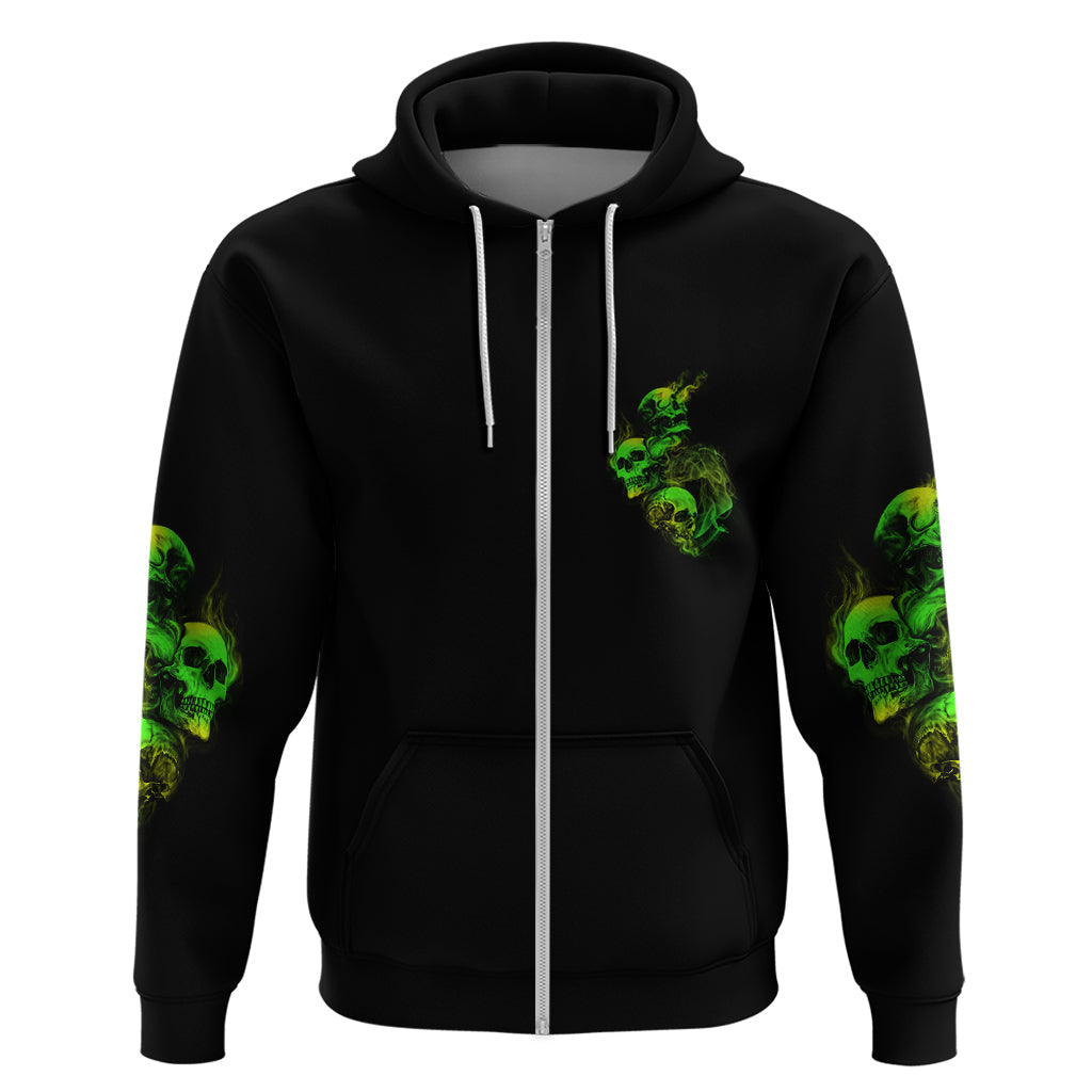 Stuck Between Idk Idc And Idgaf Skull Hoodie TS04