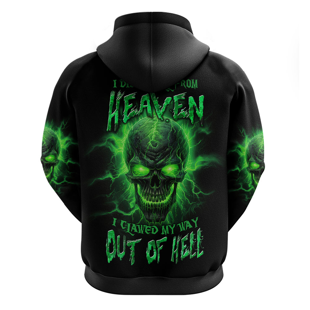 Heaven Don't Want Me Mad Skull Hoodie TS04