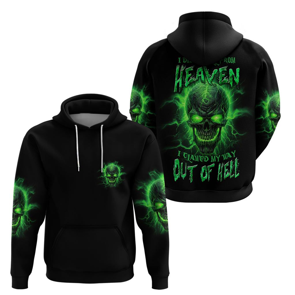 Heaven Don't Want Me Mad Skull Hoodie TS04