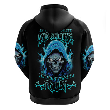 If I'm Too Quiet And Smiling Hoodie TS04