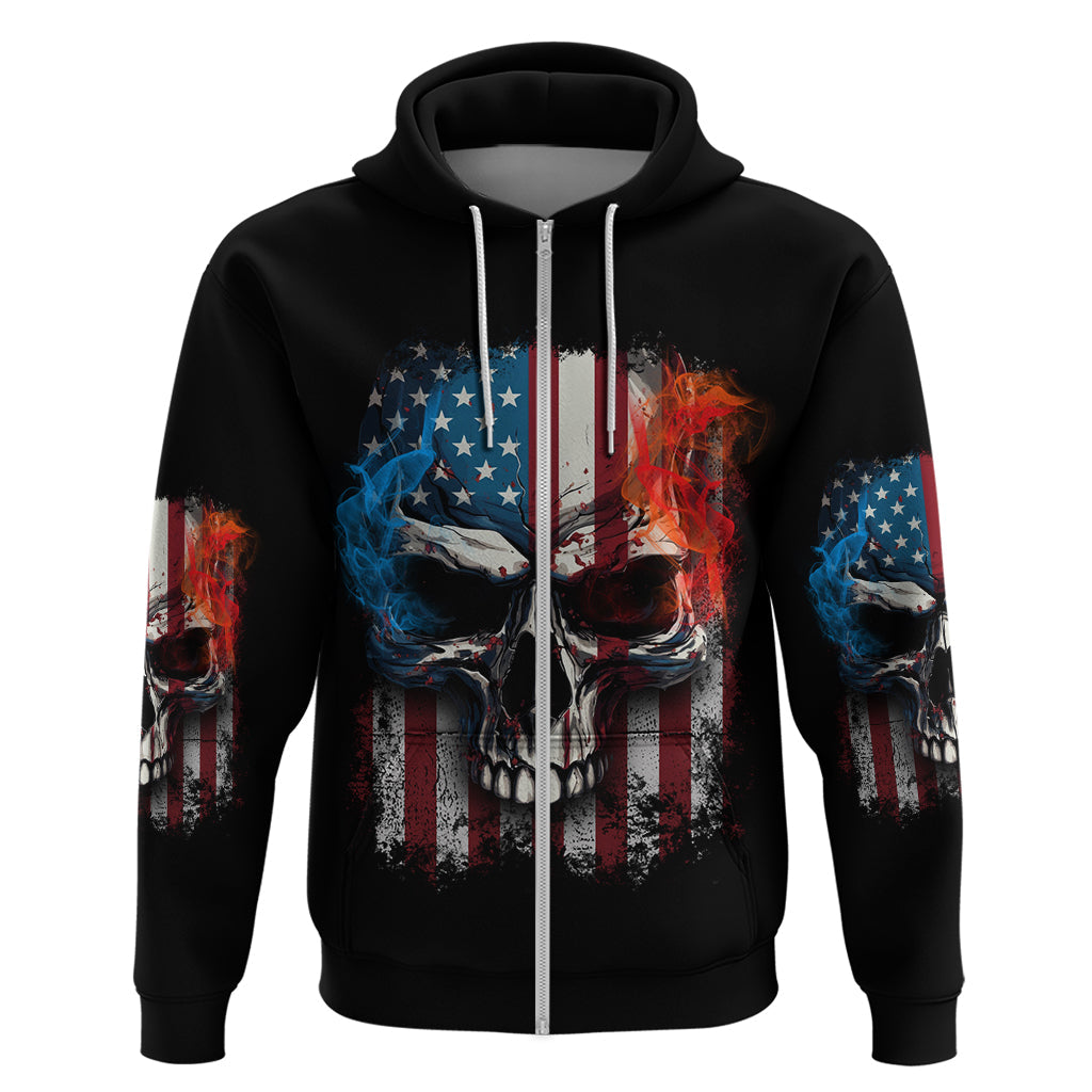 I Have Three Sides Skull Flag Hoodie TS04