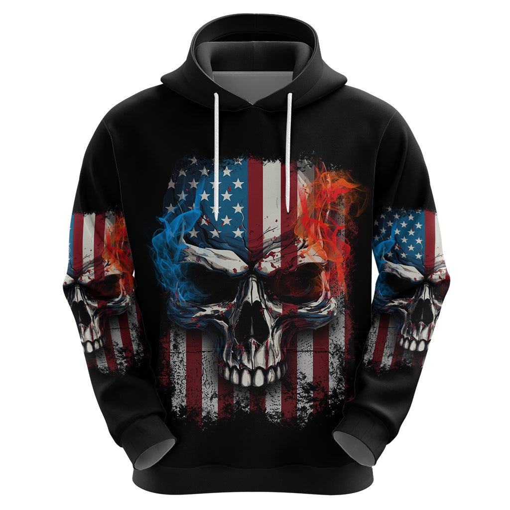 I Have Three Sides Skull Flag Hoodie TS04