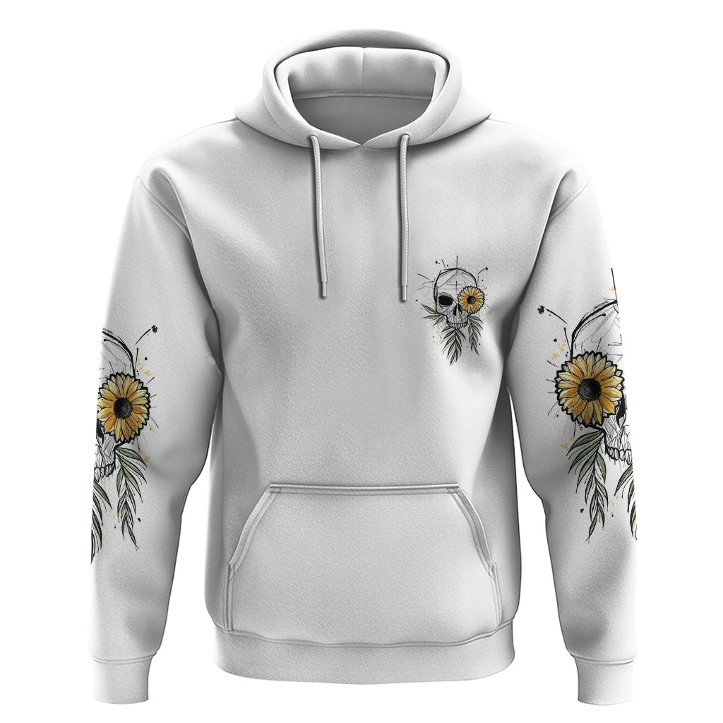 She Is Sunshine Skull Sunflower Hoodie TS04