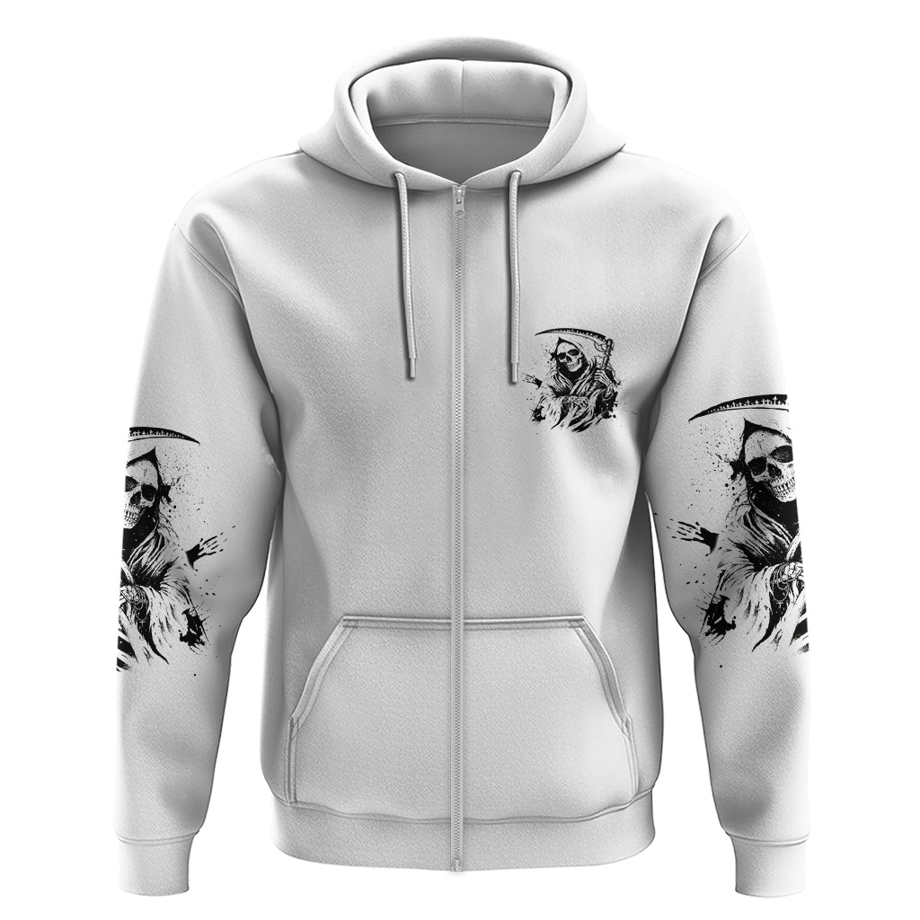 Did I Piss You Off Skull Reaper Hoodie TS04