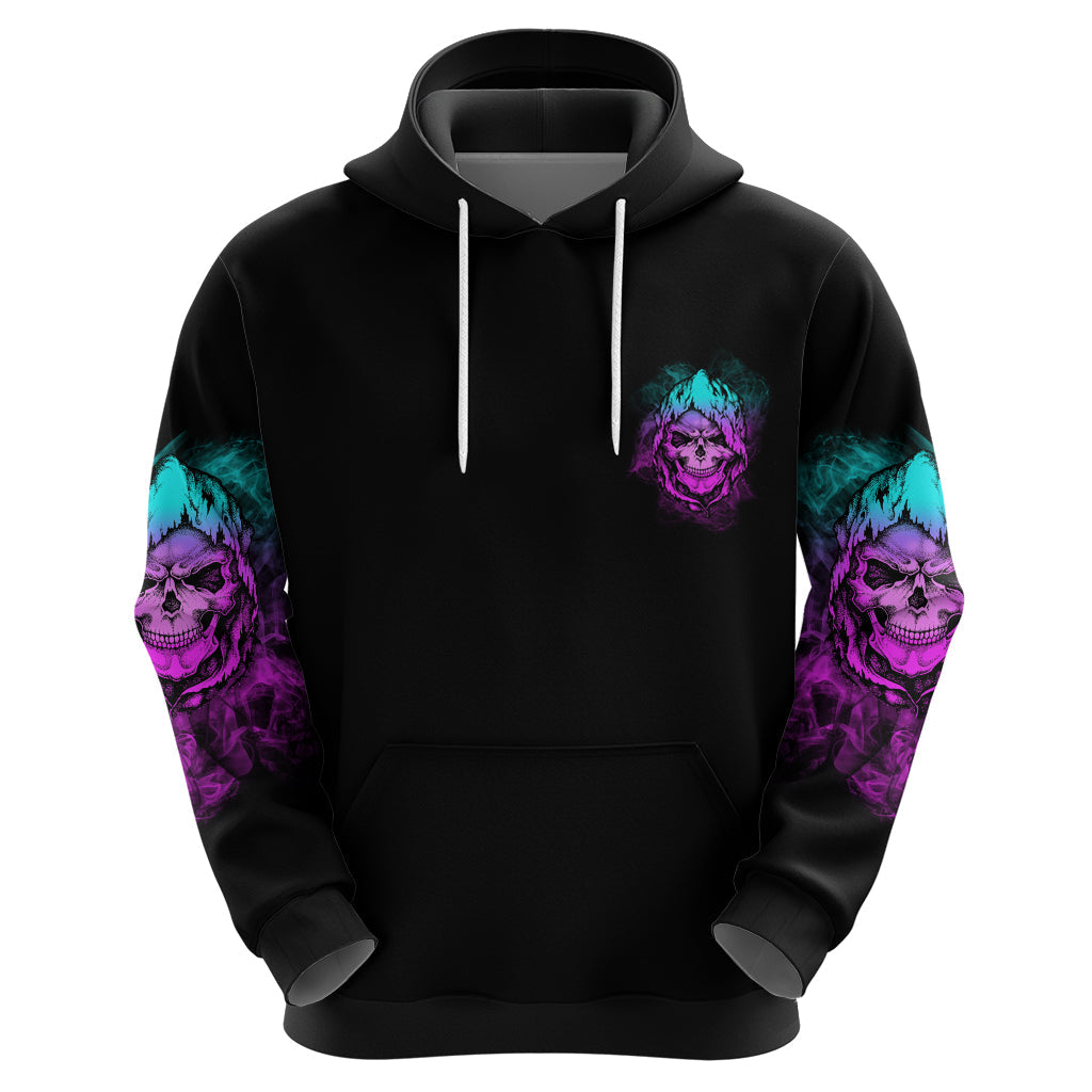 Warning Kinda Crazy Skull Hoodie TS04
