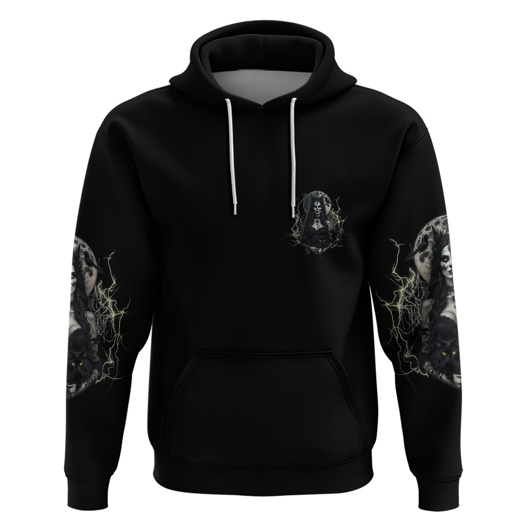 Hello Darkness My Old Friend Halloween Witch Hoodie TS04