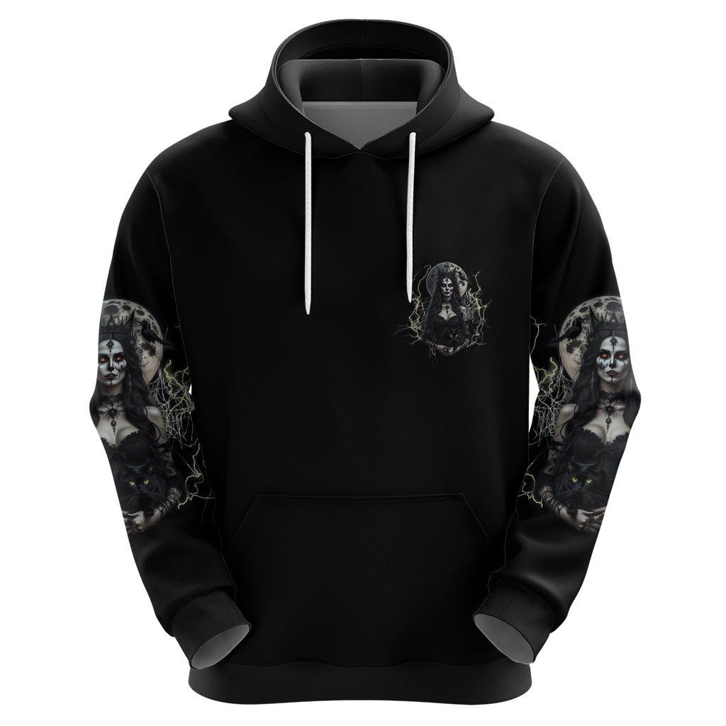 Hello Darkness My Old Friend Halloween Witch Hoodie TS04