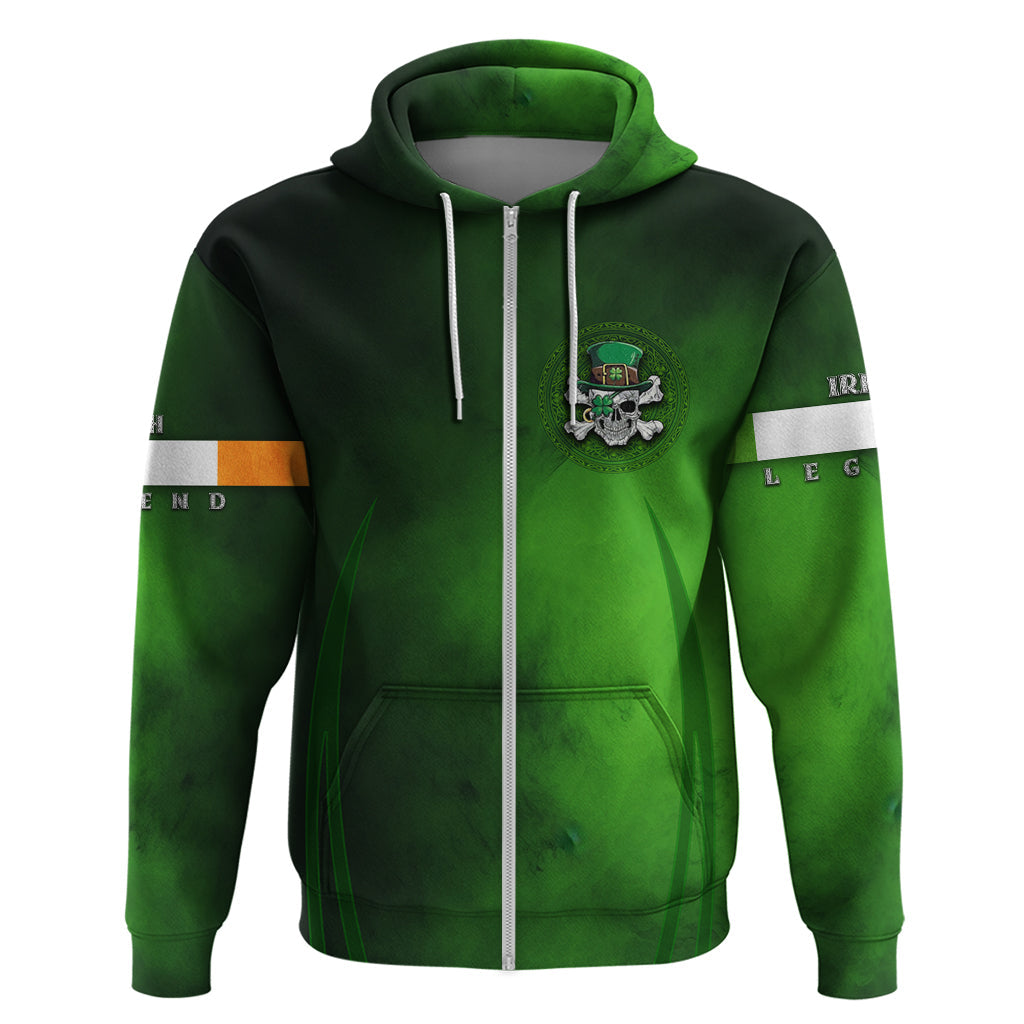 Irish Pride - Skull Cross Mix Hoodie TS04