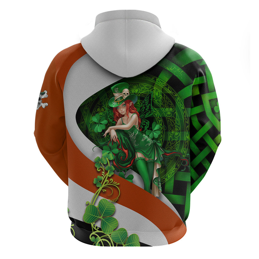 Patrick Day - Irish Cross - Lucky Girl Hoodie TS04
