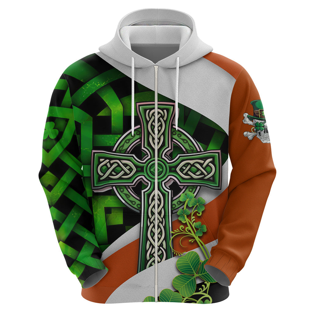 Patrick Day - Irish Cross - Lucky Girl Hoodie TS04