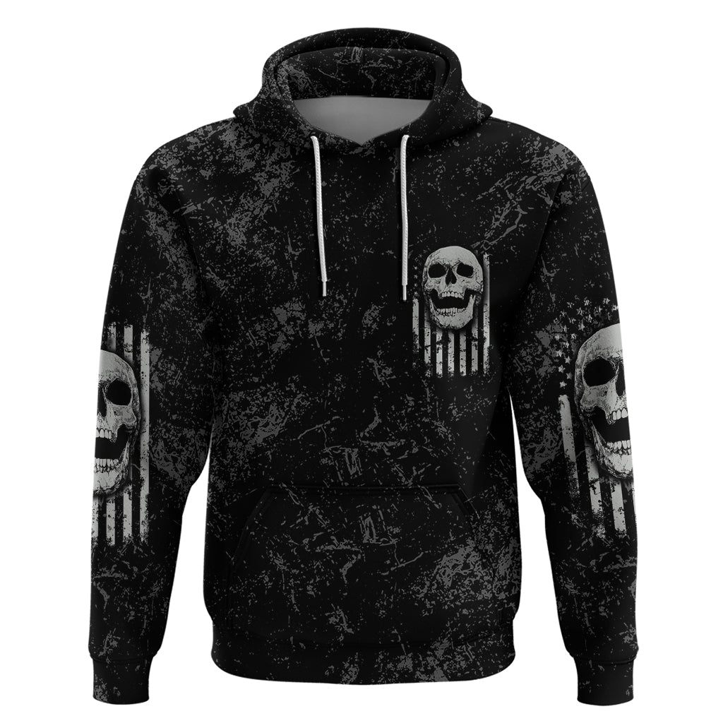 IDGAF Flag Skull Hoodie TS04