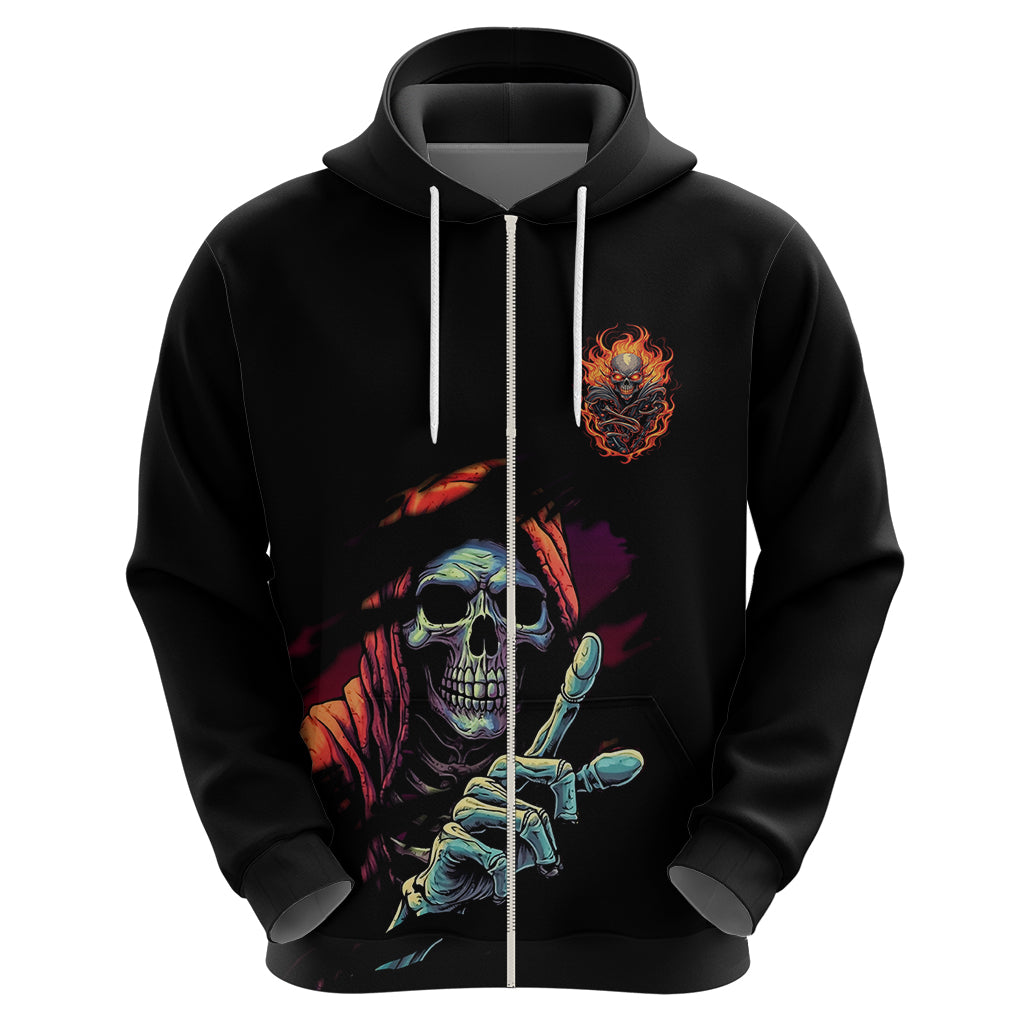Reaper Skull Hoodie I Can Fix Stupid But It's Gonna Hurt TS04