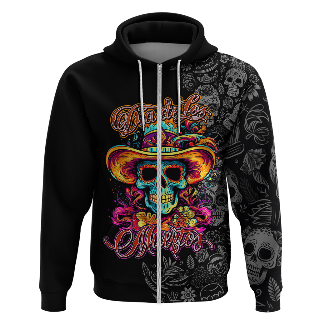 Day Of The Dead Sugar Skull Hoodie Dia De Los Murtos TS04