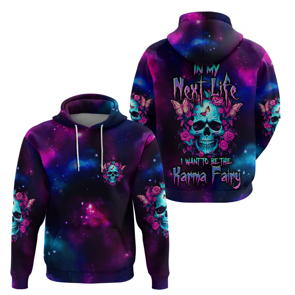 Karma Fairy Skull Galaxy Hoodie TS04