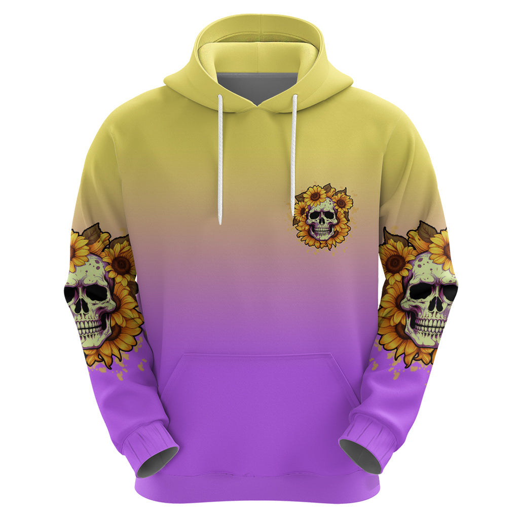 I'm Blunt Because God Rolled Me Sunflower Hoodie TS04