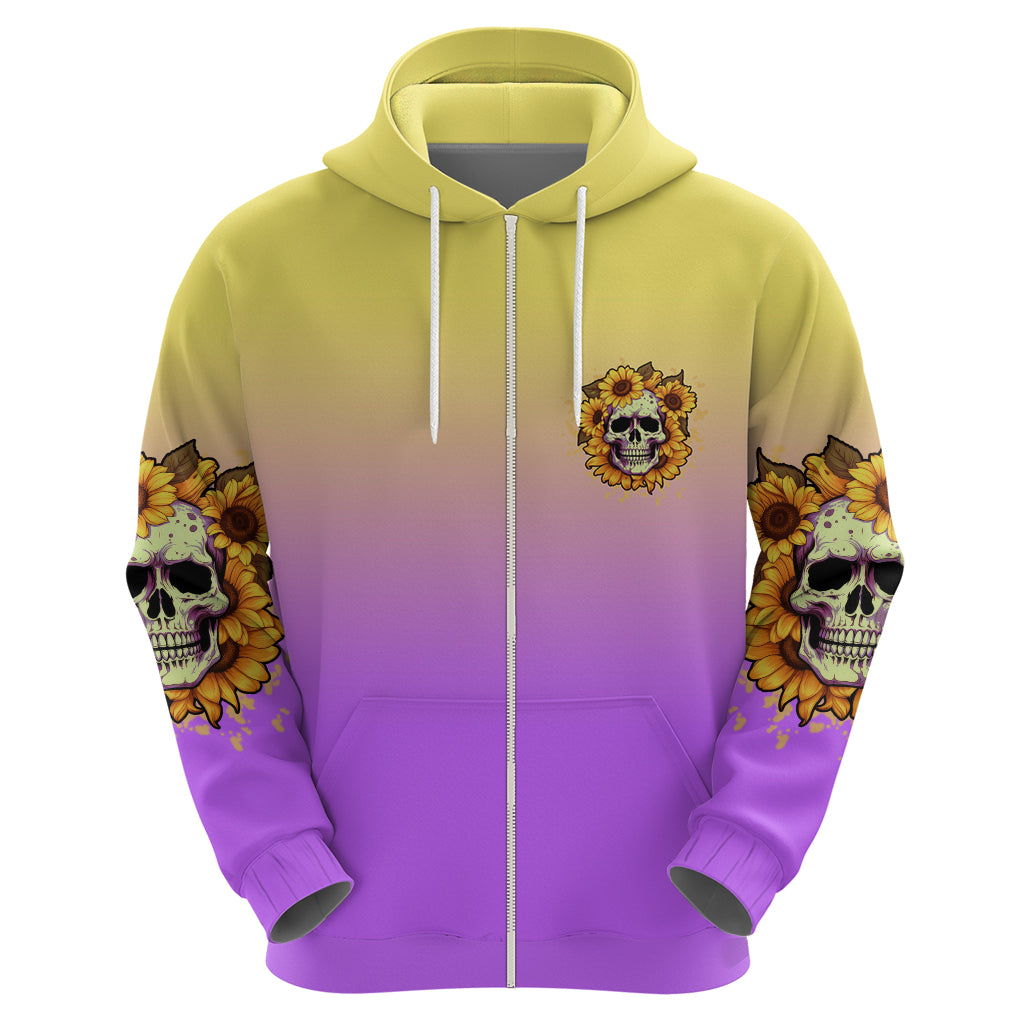 I'm Blunt Because God Rolled Me Sunflower Hoodie TS04