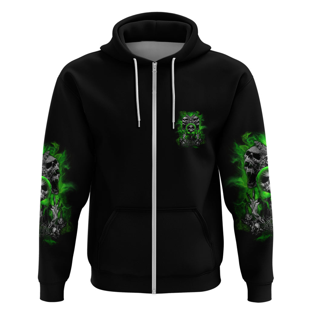 I Am Who I Am Skull Hoodie TS04