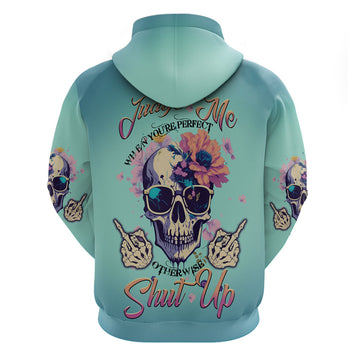 Judge Me When You're Perfect Hoodie TS04