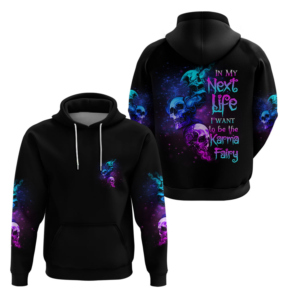 Karma Fairy Three Skulls Hoodie TS04