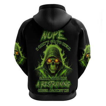 Nope I Can't Go To Hell Hoodie TS04