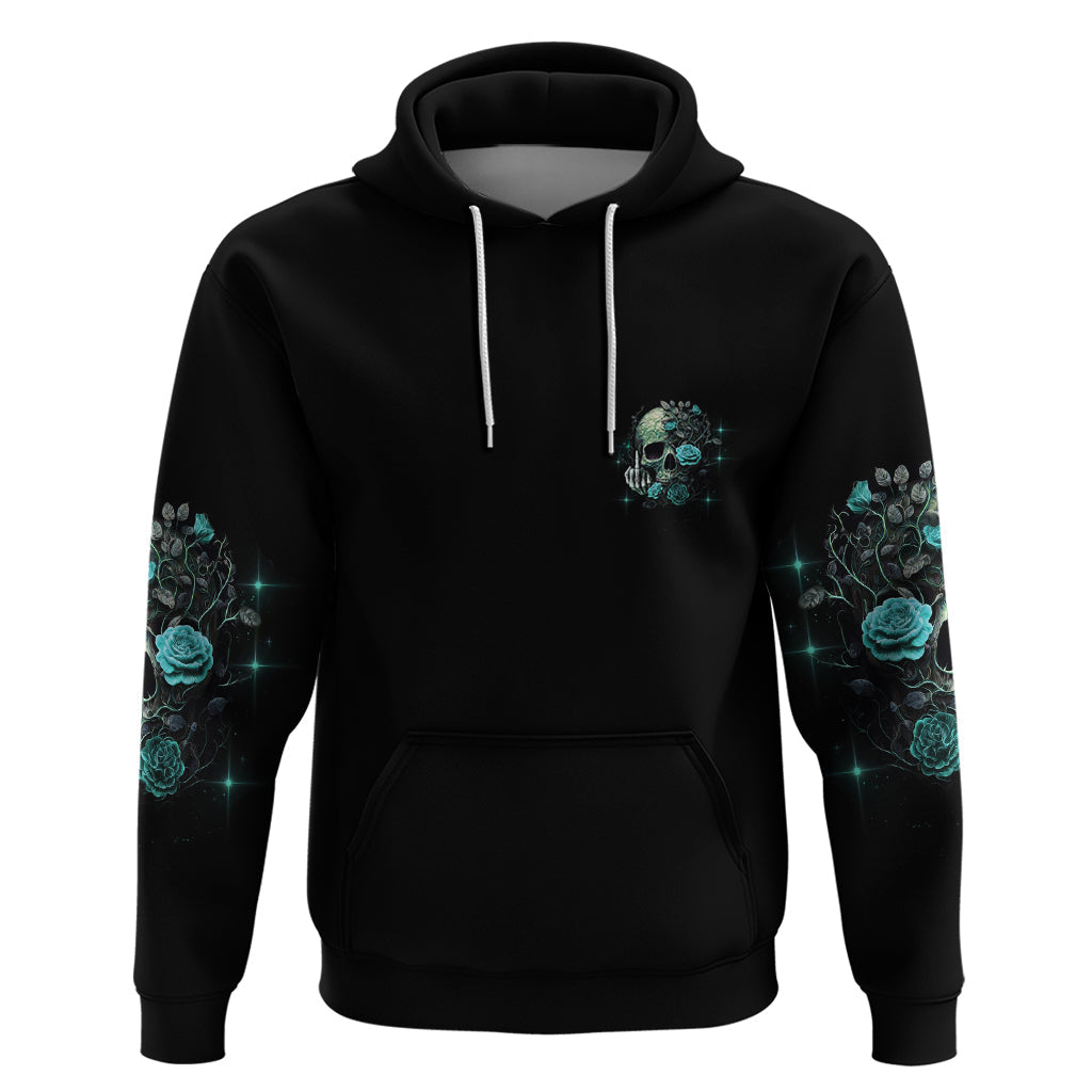 Fresh Out Of F Skull Rose Hoodie TS04