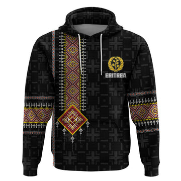 Eritrea Hoodie Habesha With African Pattern TS06