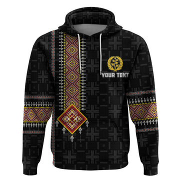 Custom Eritrea Hoodie Habesha With African Pattern TS06