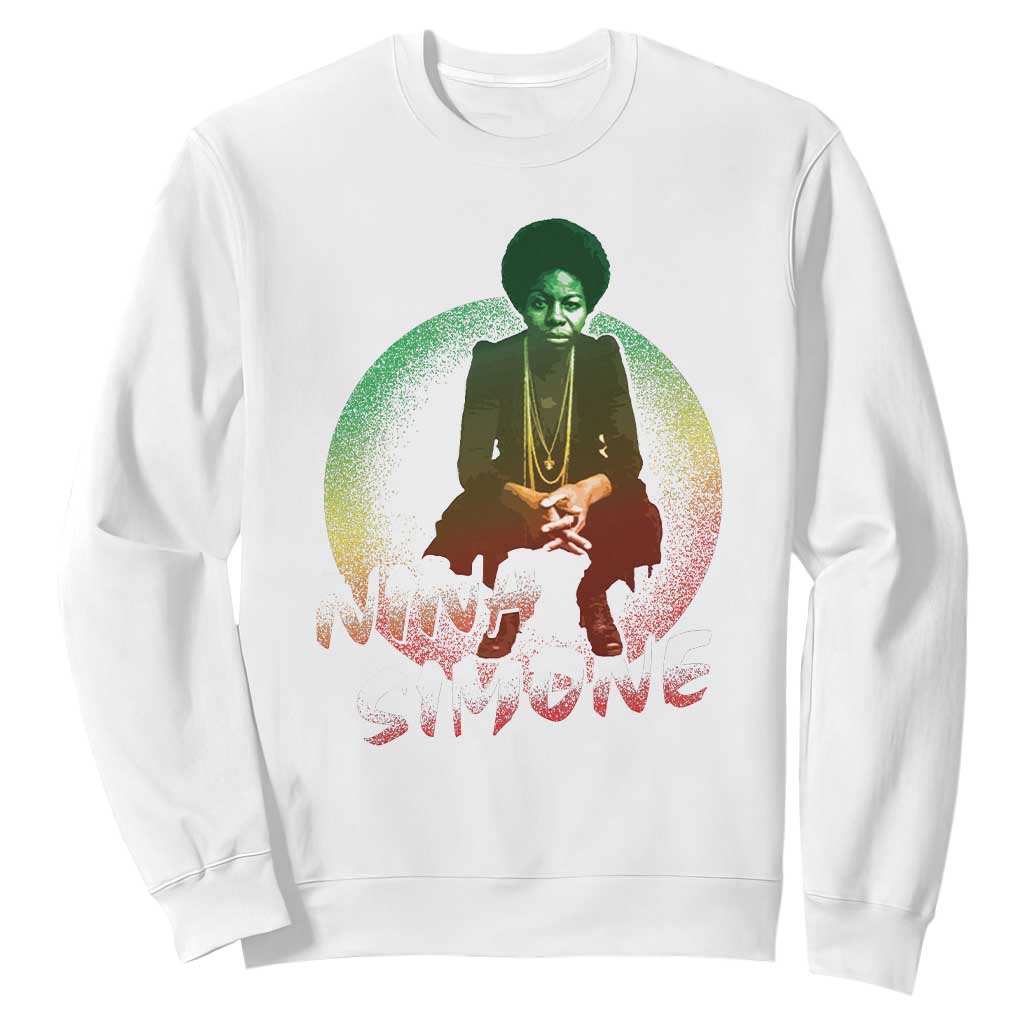 Nina Simone Sweatshirt Black Women History Pride TS09