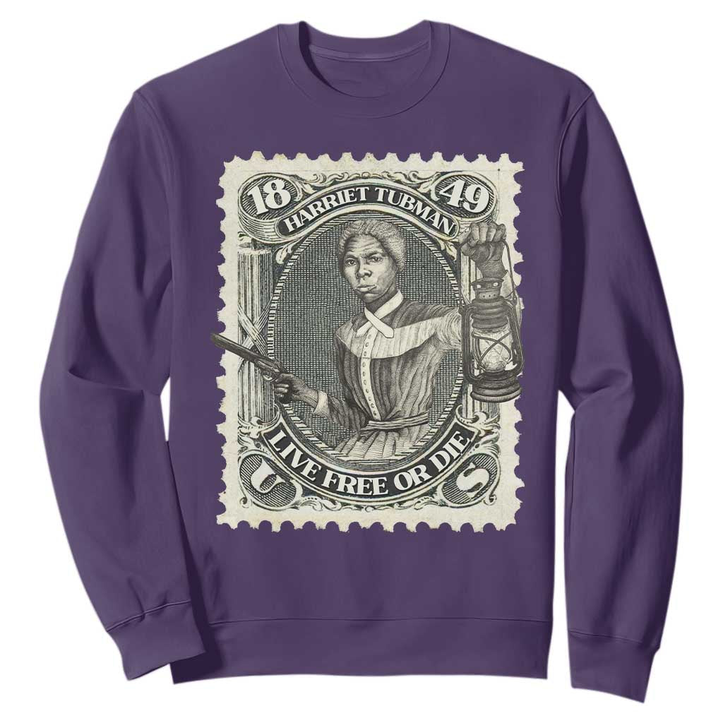 Harriet Tubman Sweatshirt Live Free Or Die Black History TS09