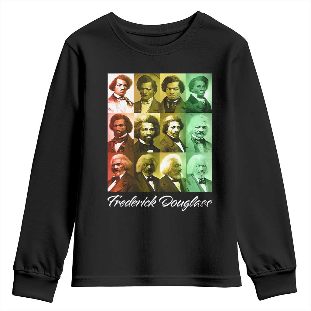 Life Of Frederick Douglass Youth Sweatshirt Black History Month TS09