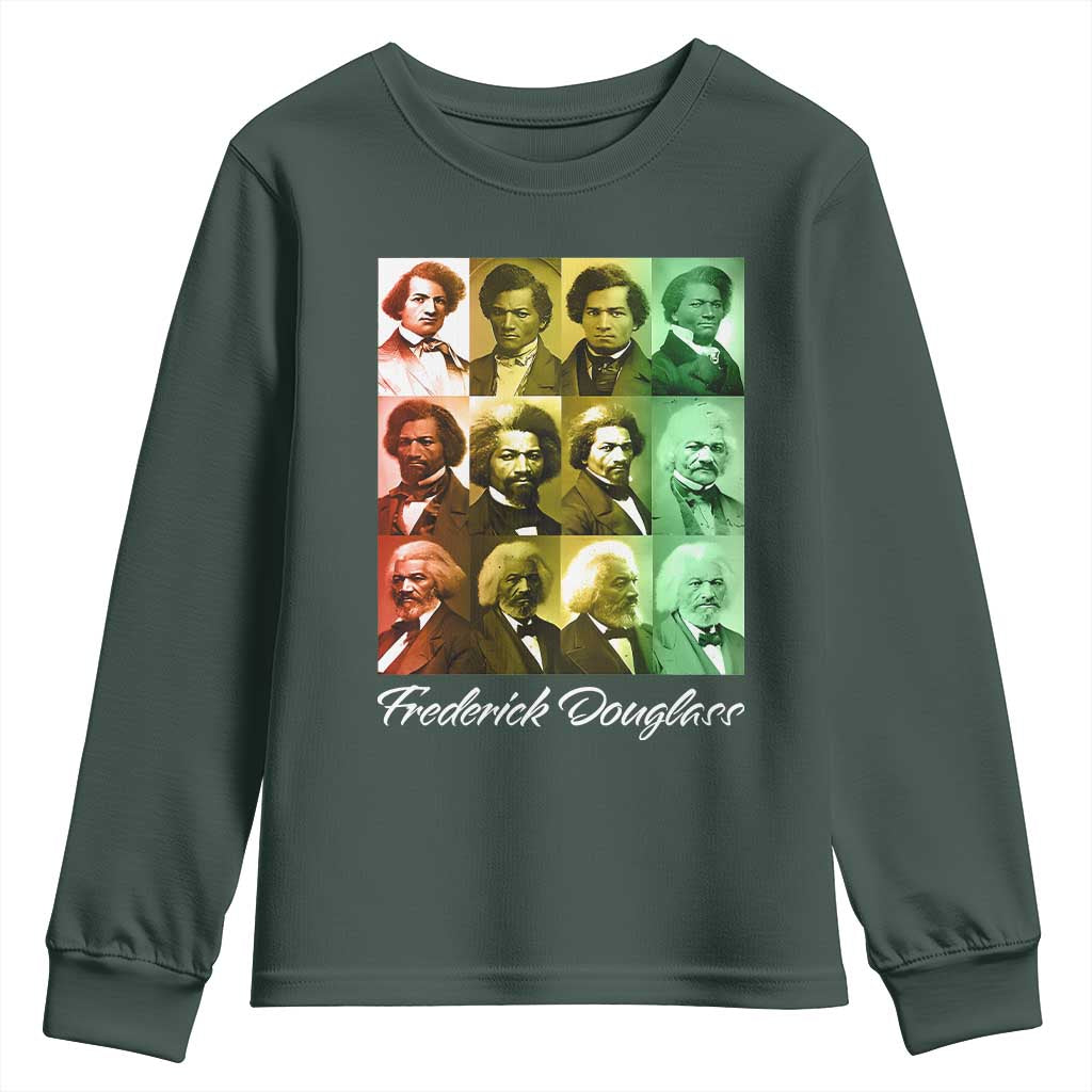 Life Of Frederick Douglass Youth Sweatshirt Black History Month TS09