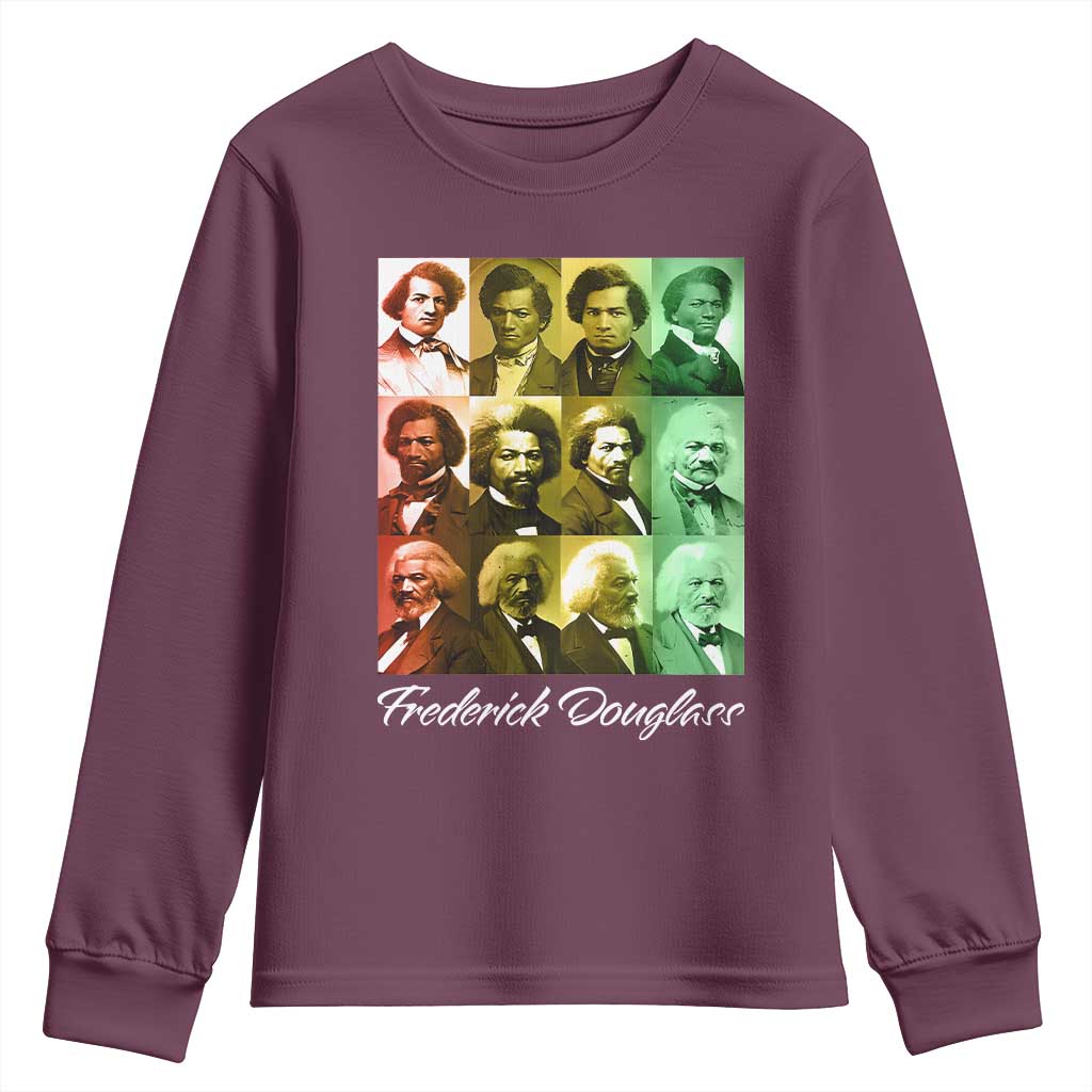 Life Of Frederick Douglass Youth Sweatshirt Black History Month TS09