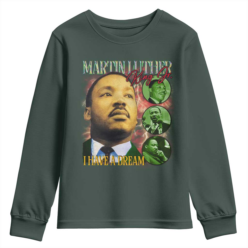 Martin Luther King Jr Youth Sweatshirt I Have A Dream Black History MLK Day TS09