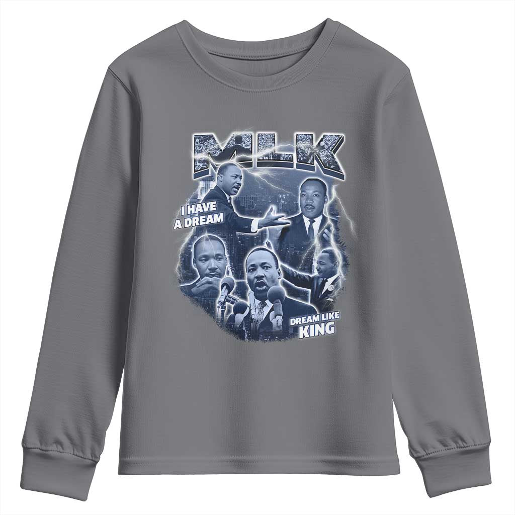 Martin Luther King Jr Youth Sweatshirt I Have A Dream Like King Black History MLK Day TS09