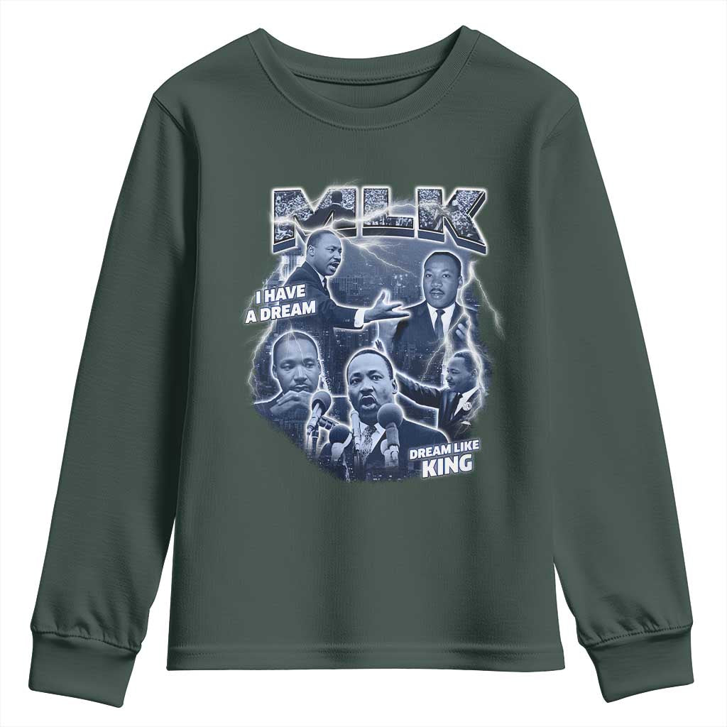 Martin Luther King Jr Youth Sweatshirt I Have A Dream Like King Black History MLK Day TS09