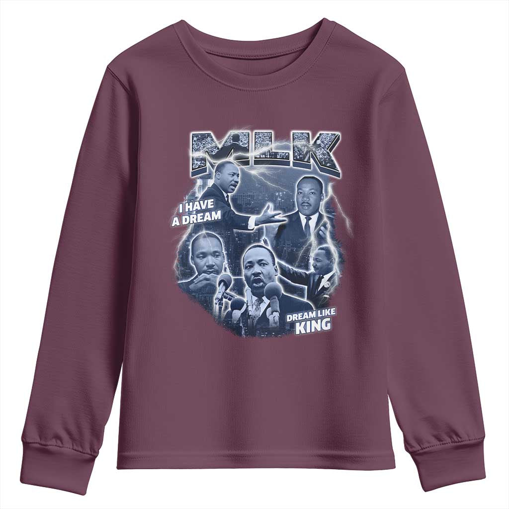 Martin Luther King Jr Youth Sweatshirt I Have A Dream Like King Black History MLK Day TS09