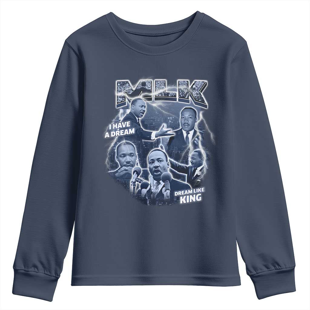 Martin Luther King Jr Youth Sweatshirt I Have A Dream Like King Black History MLK Day TS09