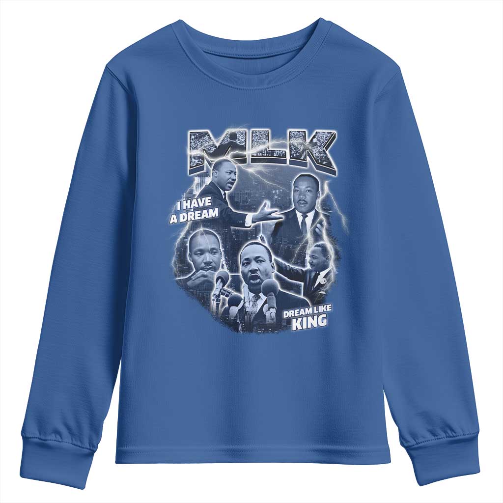 Martin Luther King Jr Youth Sweatshirt I Have A Dream Like King Black History MLK Day TS09