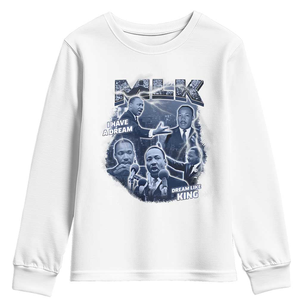 Martin Luther King Jr Youth Sweatshirt I Have A Dream Like King Black History MLK Day TS09