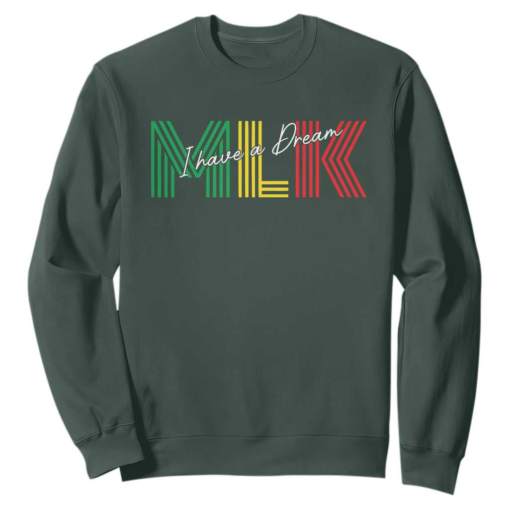 Martin Luther King Jr Day Sweatshirt I Have A Dream Black History MLK TS09