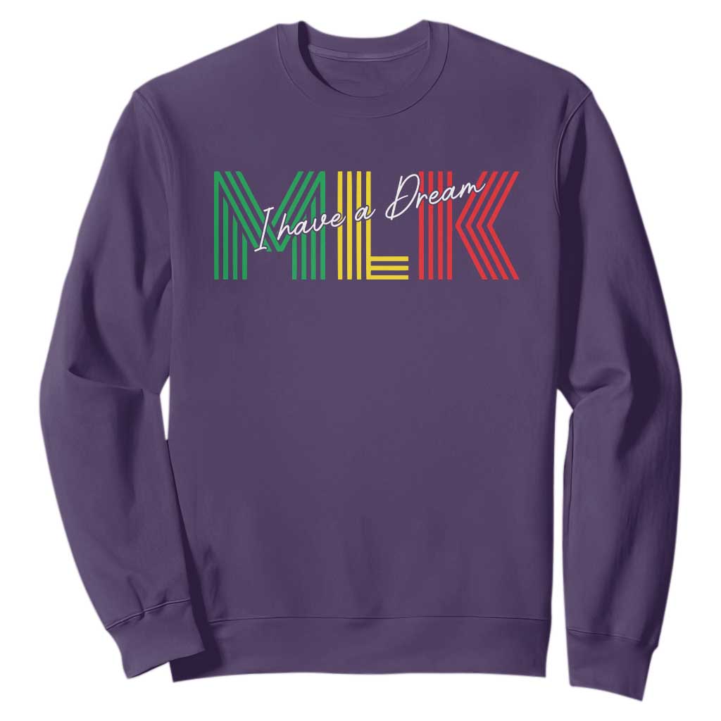 Martin Luther King Jr Day Sweatshirt I Have A Dream Black History MLK TS09