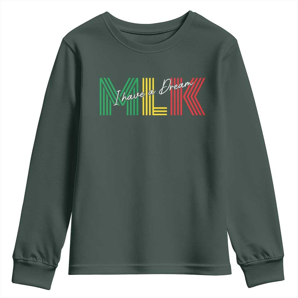 Martin Luther King Jr Day Youth Sweatshirt I Have A Dream Black History MLK TS09