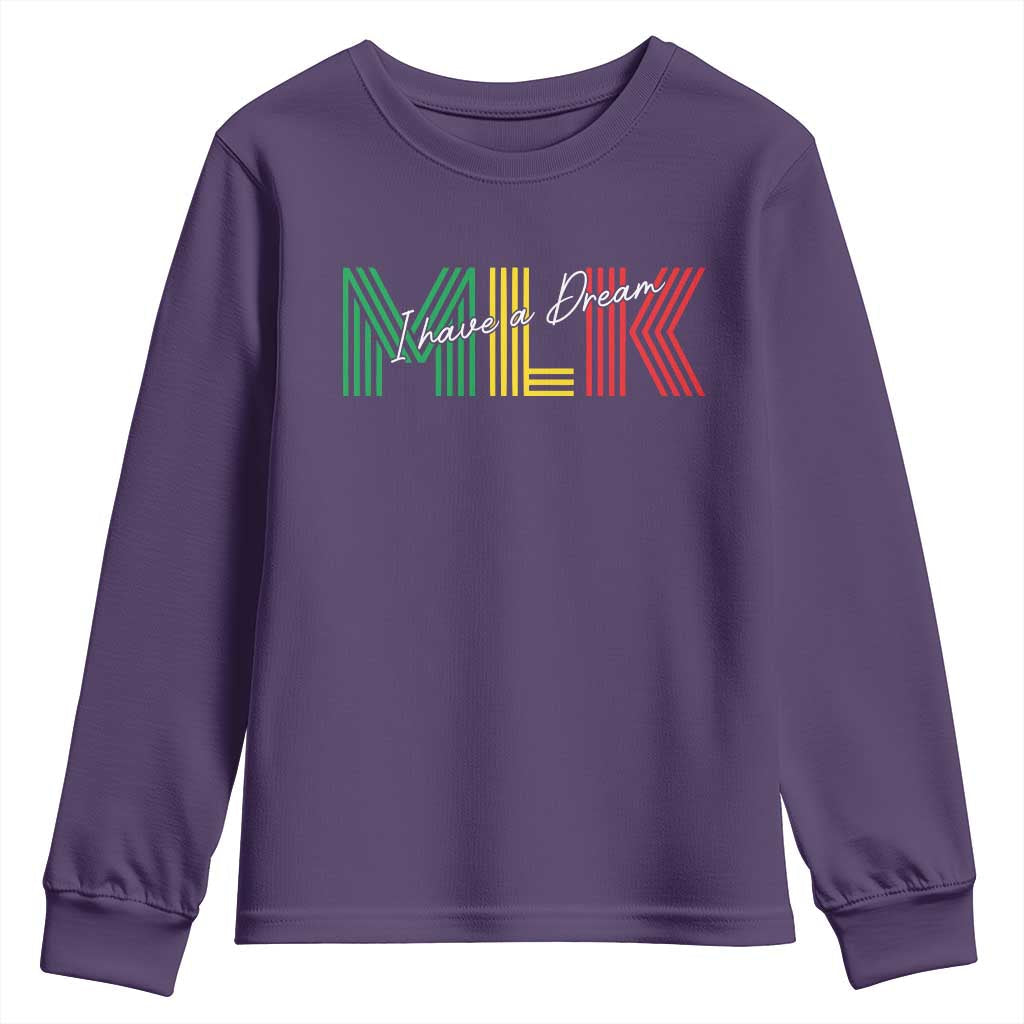 Martin Luther King Jr Day Youth Sweatshirt I Have A Dream Black History MLK TS09