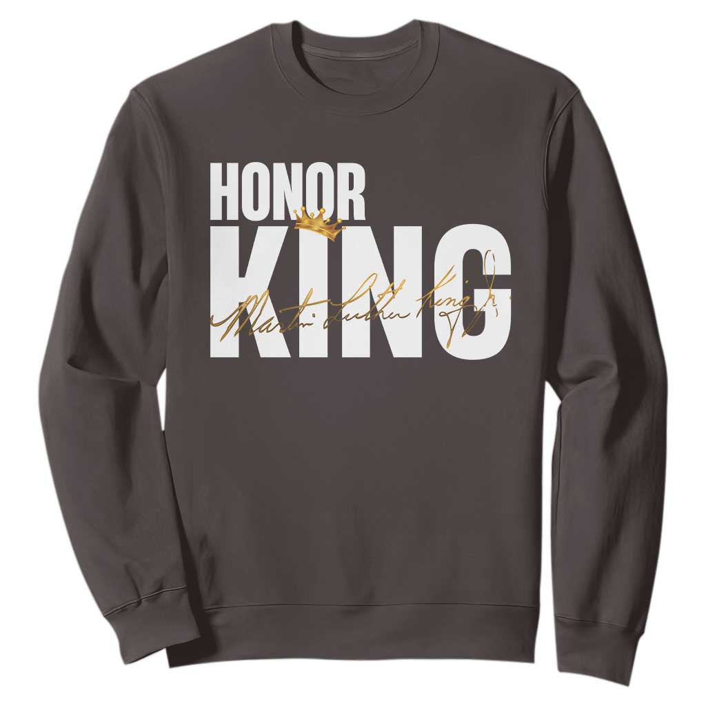Martin Luther King Jr Day Sweatshirt Honoring The King MLK TS09