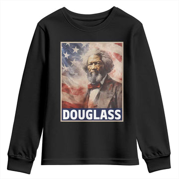 Frederick Douglass Youth Sweatshirt African American Hero Black Civil Rights TS09