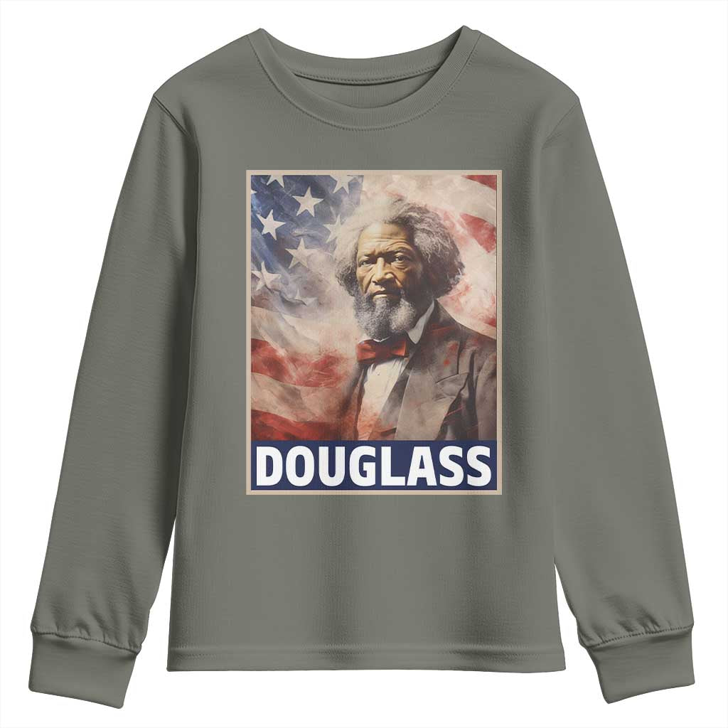 Frederick Douglass Youth Sweatshirt African American Hero Black Civil Rights TS09