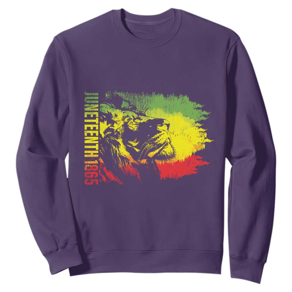 Juneteenth Sweatshirt 1865 African American Lion King TS09