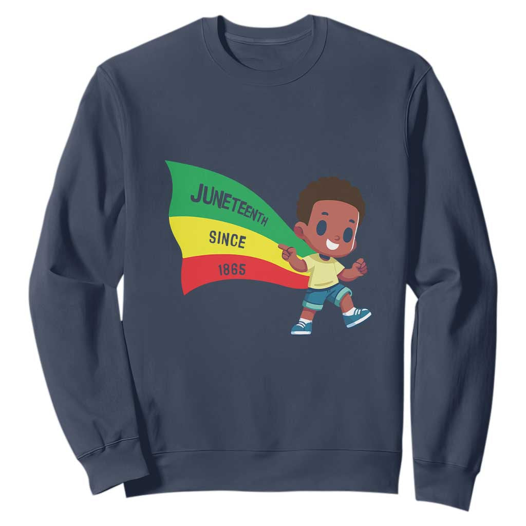 Juneteenth 1865 Sweatshirt Cool Melanin Black Boys Kids TS09