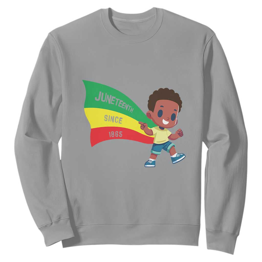 Juneteenth 1865 Sweatshirt Cool Melanin Black Boys Kids TS09