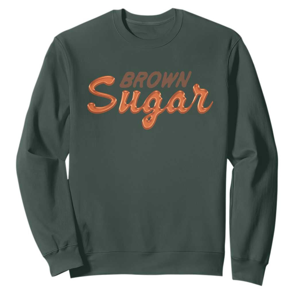 Melanin African Pride Sweatshirt Brown Sugar TS09